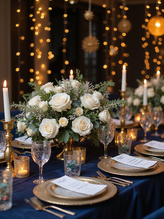 dazzling glitter and sparkle