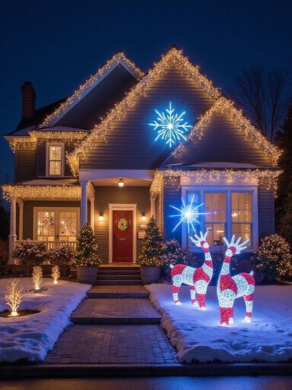 dazzling led christmas decor