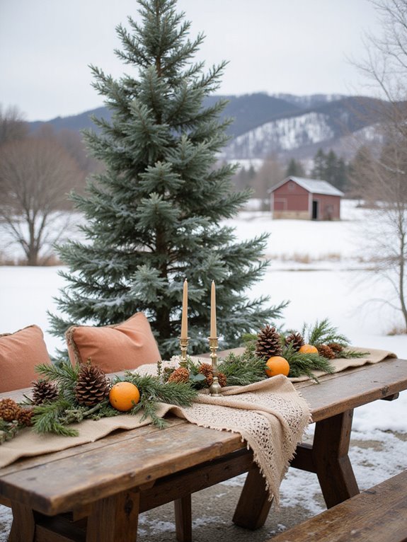 diy burlap table runner