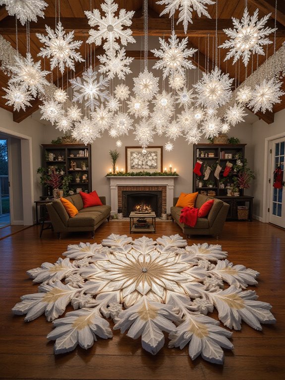 diy snowflake ornament crafts