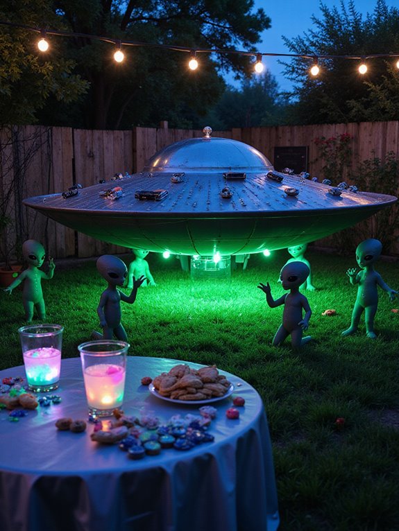 diy ufo halloween decorations