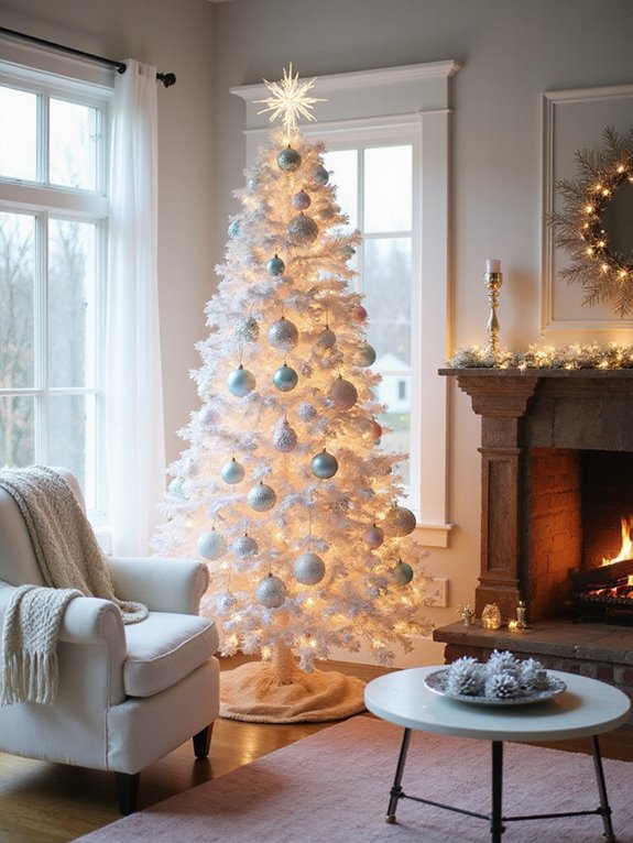 dreamy pastel christmas tree