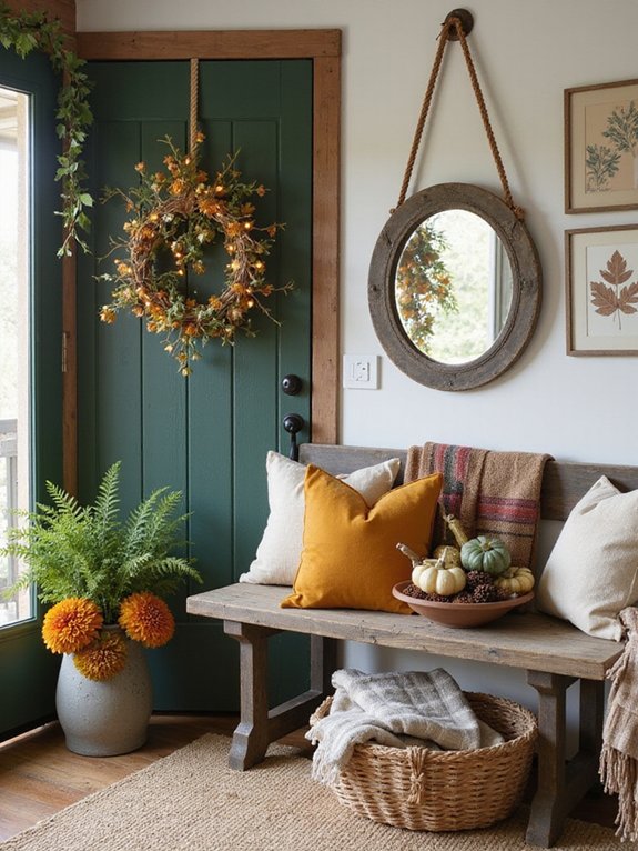 earthy color harmony retreat