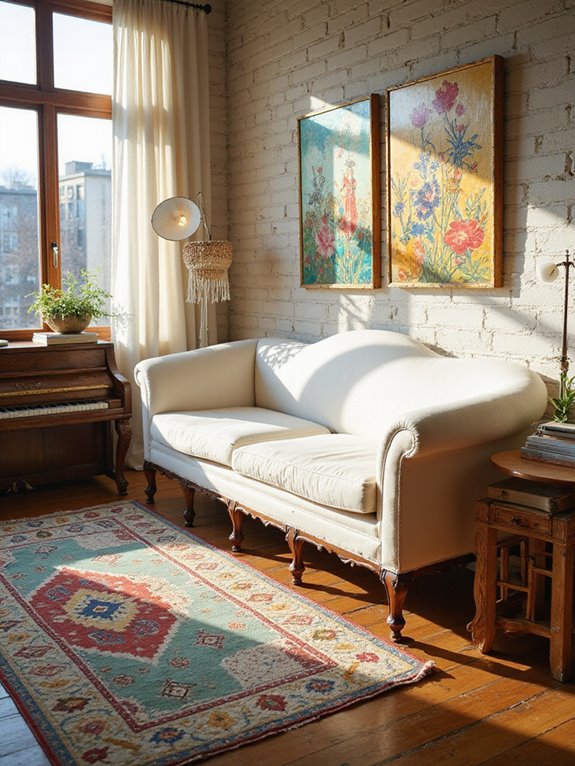 eclectic artistic home decor