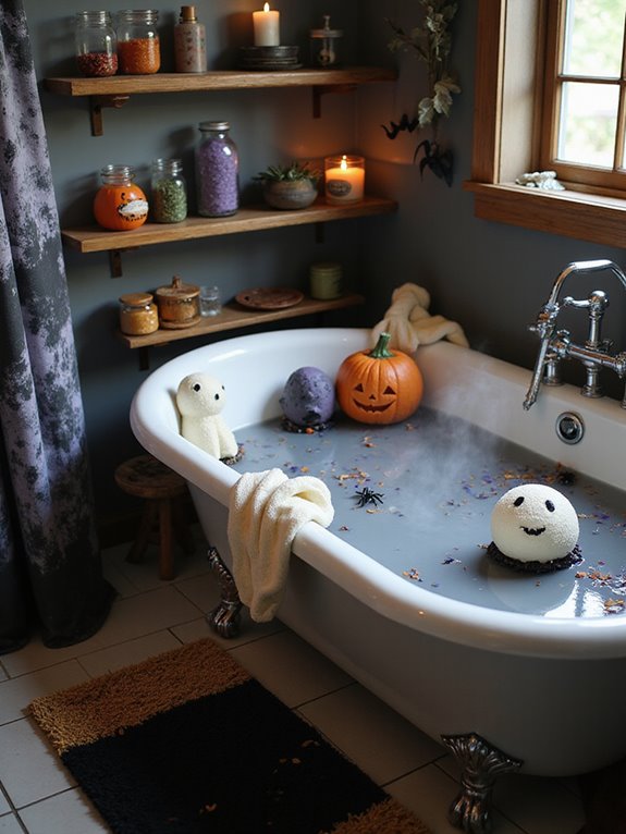 eerie escape with bubbles