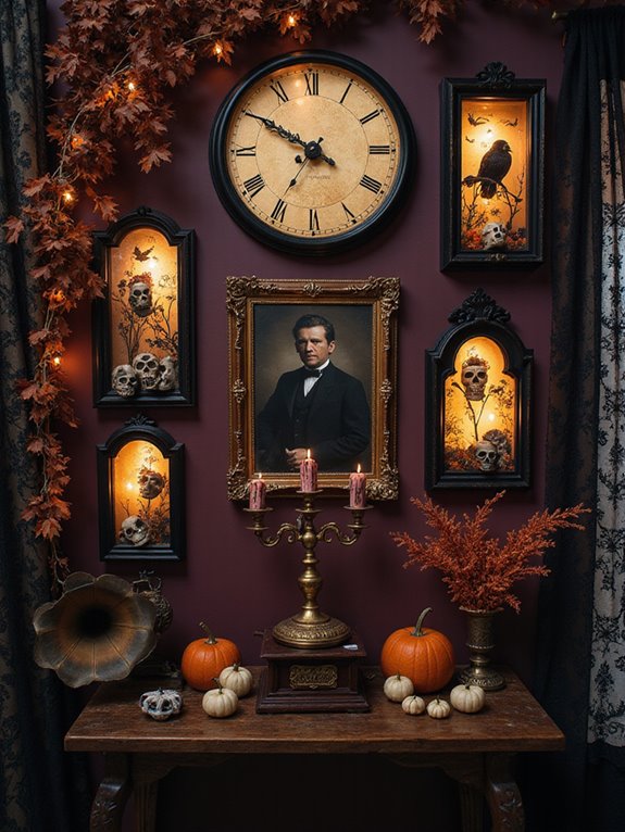 eerie halloween wall decor