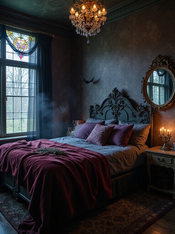 eerie nightlights create ambiance