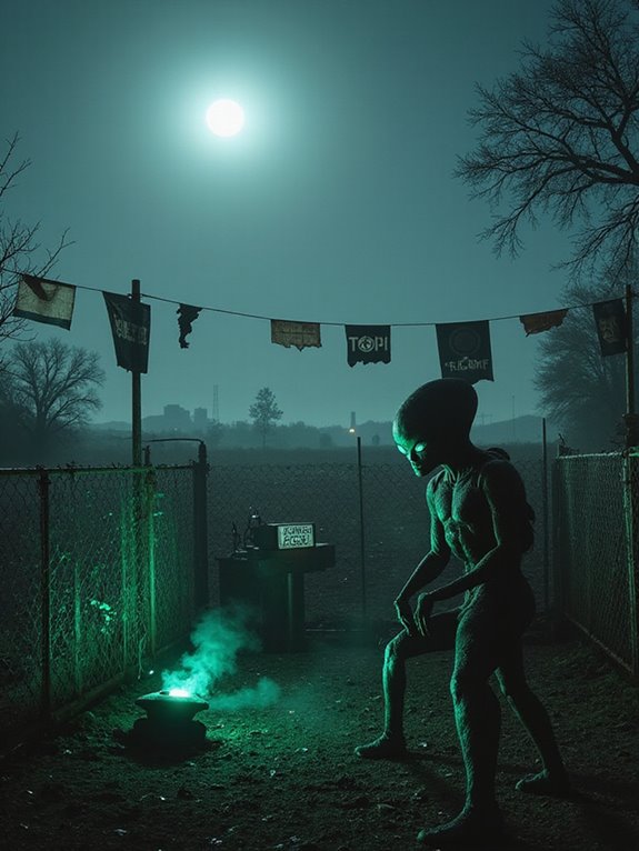 eerie sounds create atmosphere