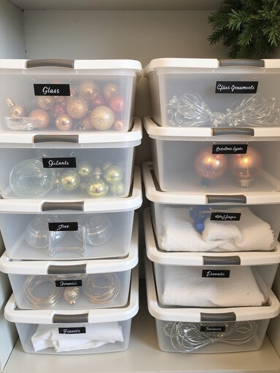 efficient christmas decoration organization