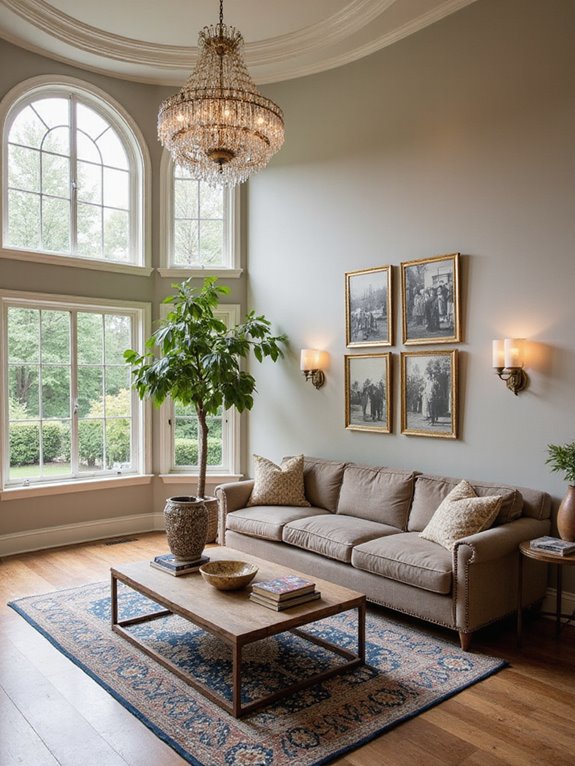 elegant finishes and fixtures