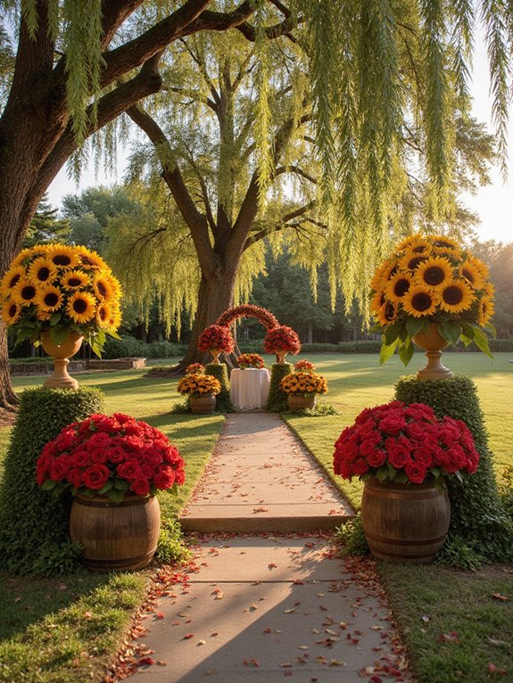 elegant floral photography backdrop