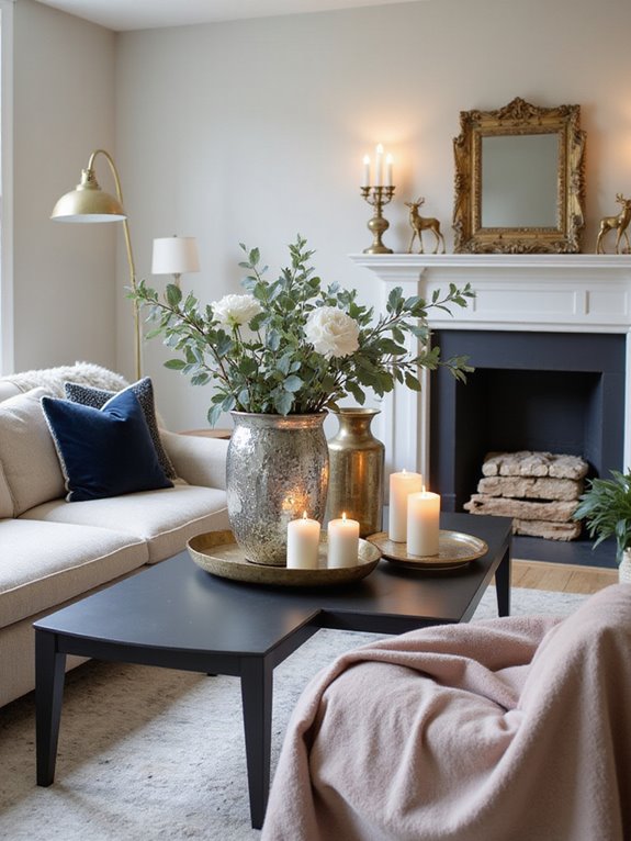 elegant metallic home accents