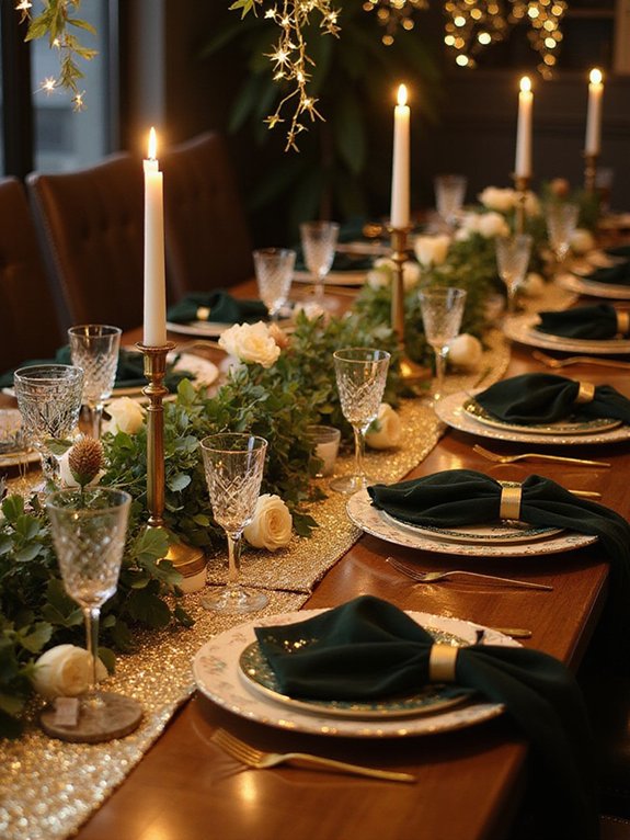 elegant new year decor