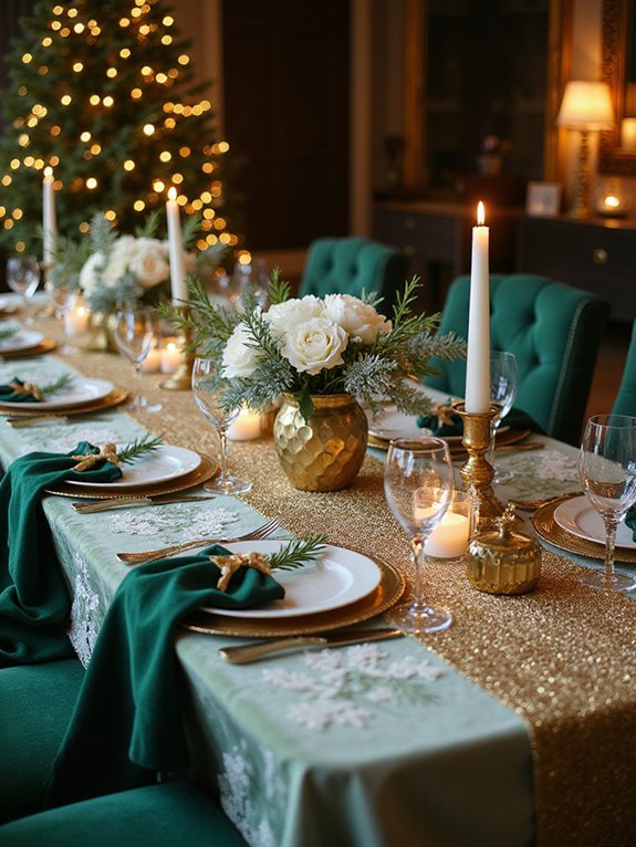 elegant table linen selection