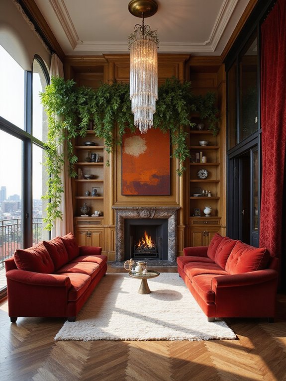 elegant velvet sofa styles