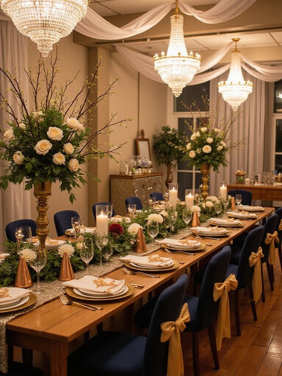 elegant yet playful decor