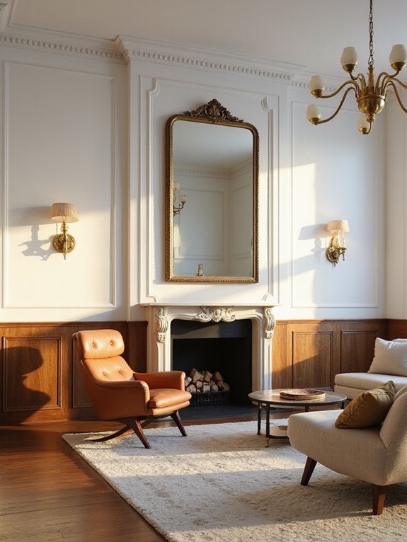 elevate space with wainscoting