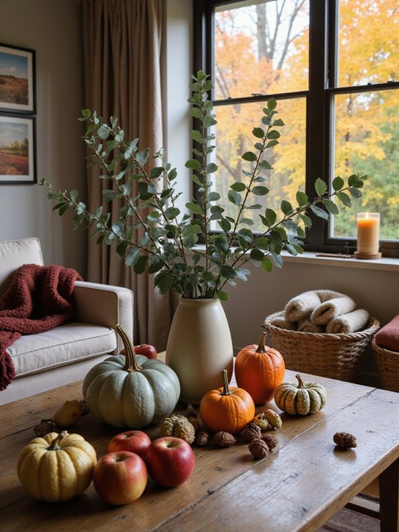 embrace earthy fall decor