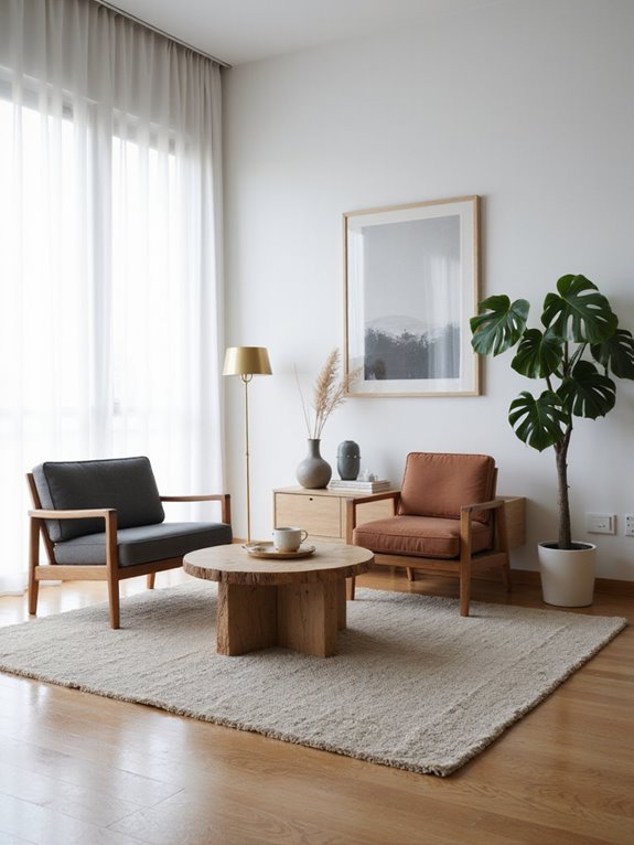 embrace minimalist living spaces