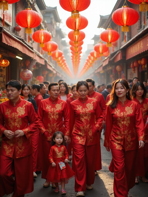 embrace red for luck