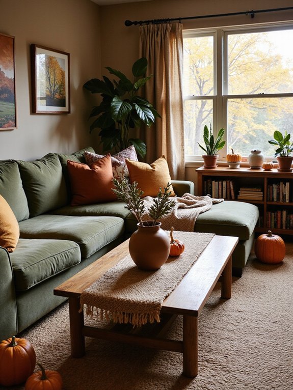 embrace warm earthy tones