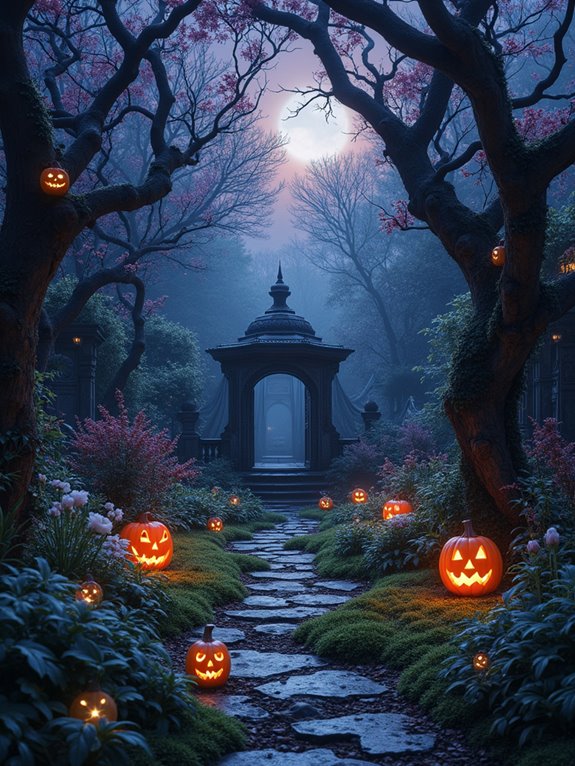 enchanted spooky garden delights