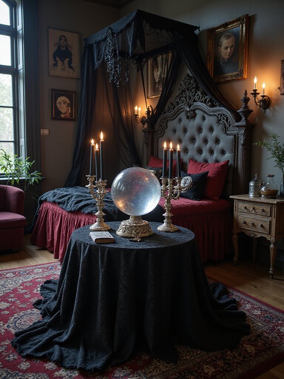 enchanting crystal ball decor
