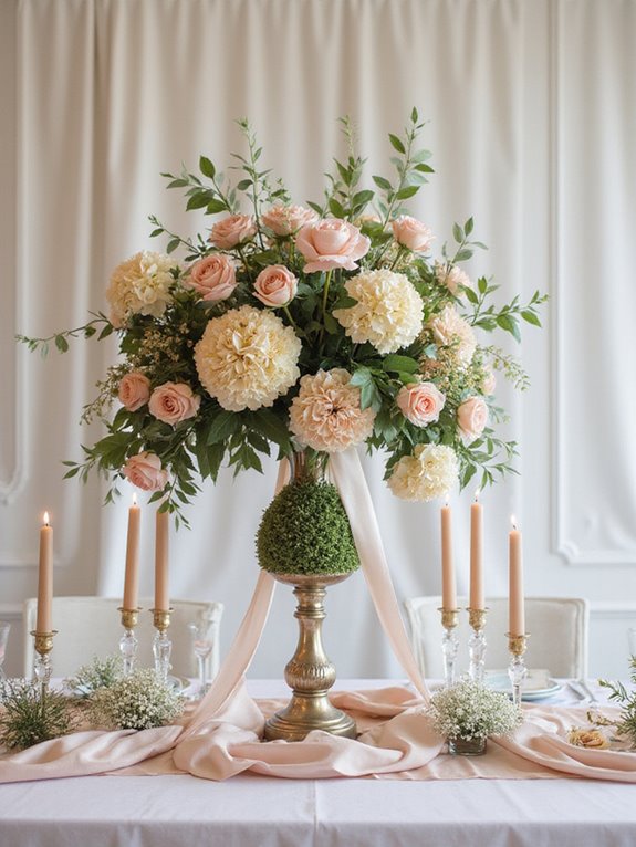 enchanting floral wedding arrangements