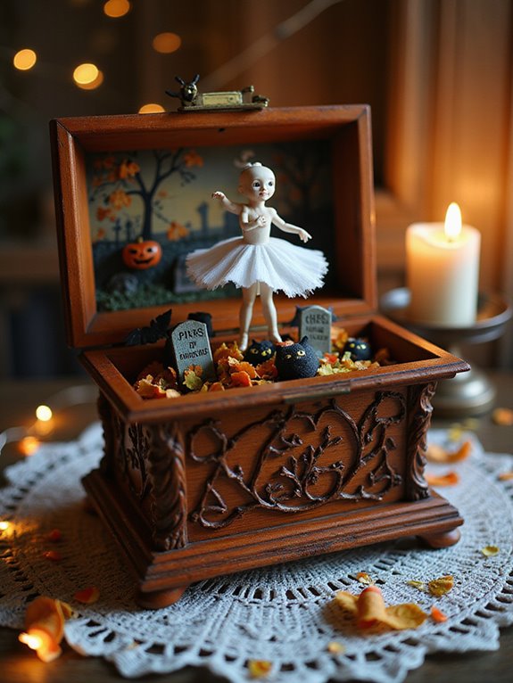 enchanting spooky music boxes