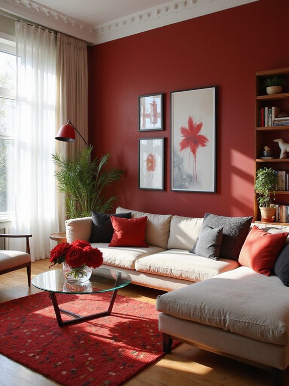 energizing red boosts mood