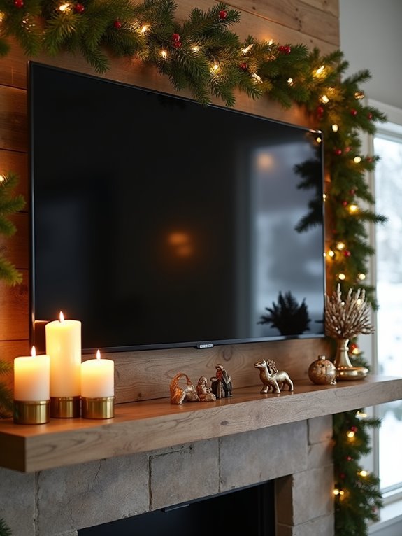enhance holiday ambiance visually
