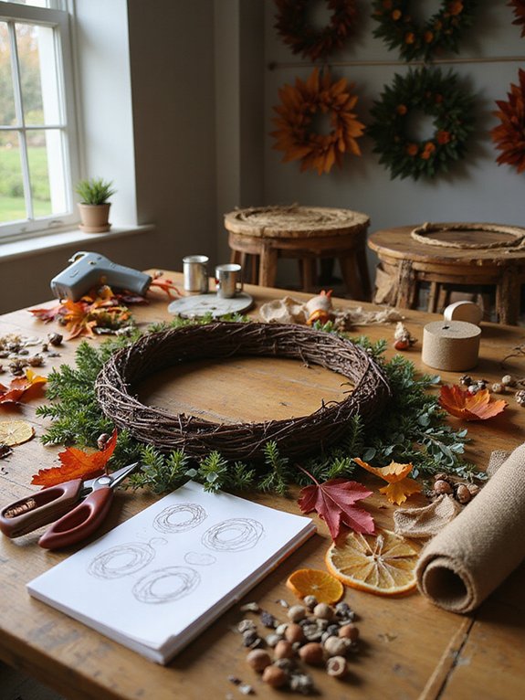 essential wreath making supplies