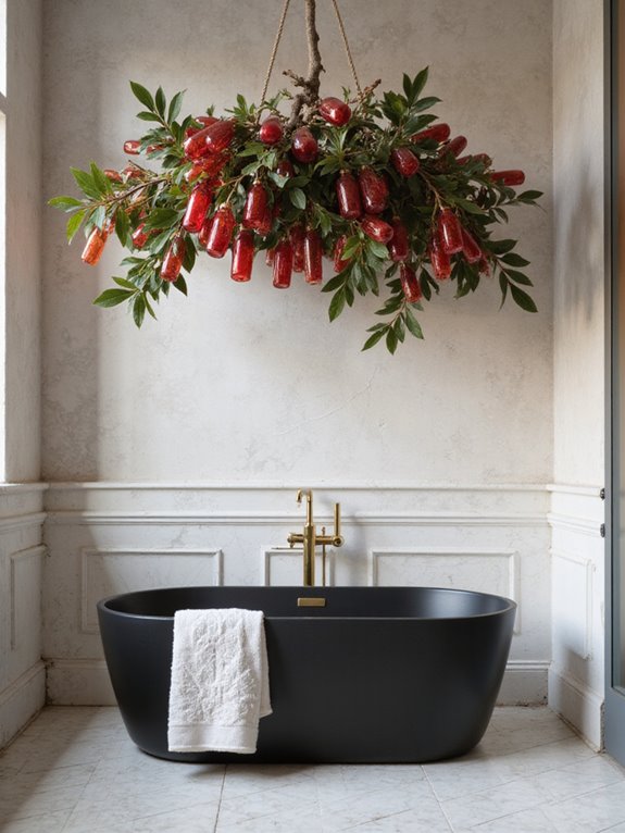 eucalyptus themed bathroom accessories