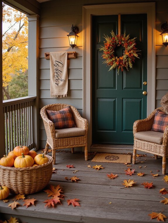fall decor and crafts