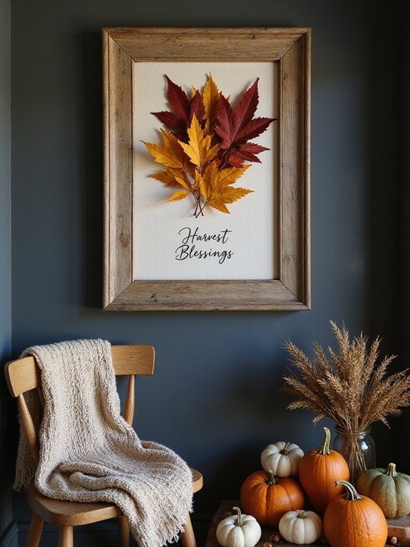 fall inspired wall art