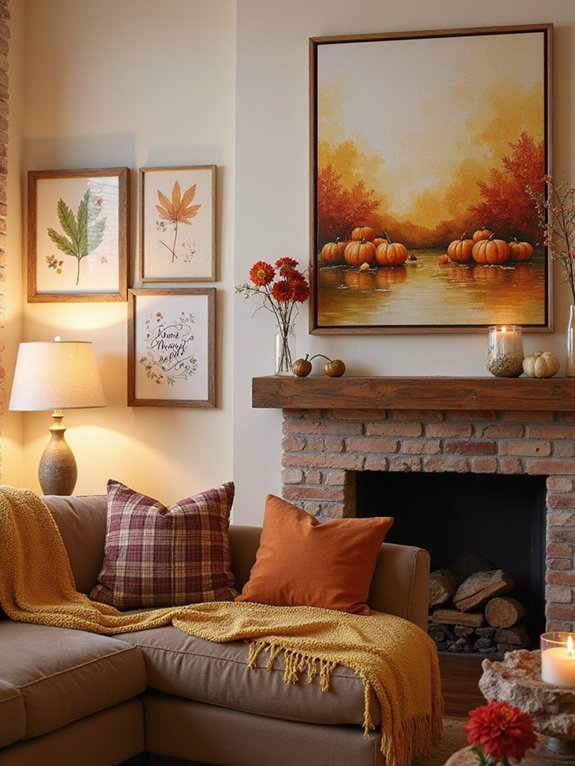fall inspired wall decorations