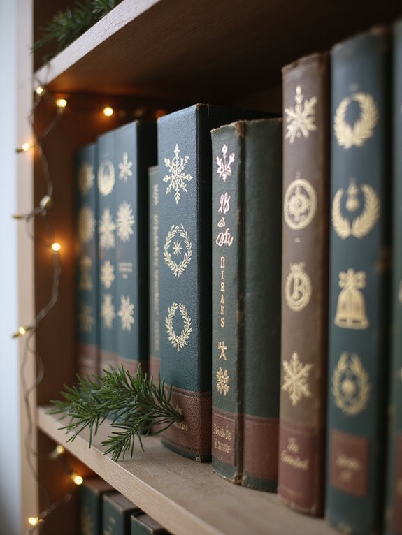 festive bookshelf transformation techniques