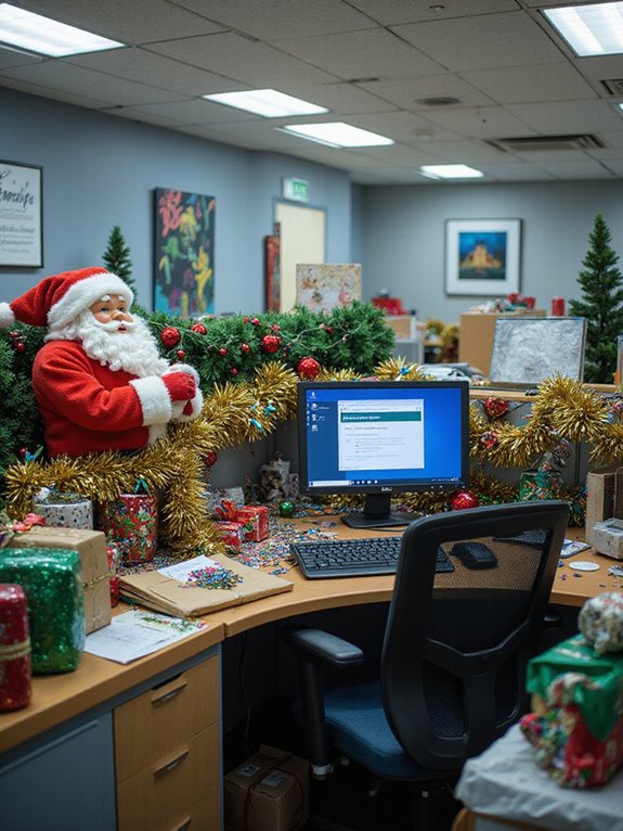 festive brand color decor