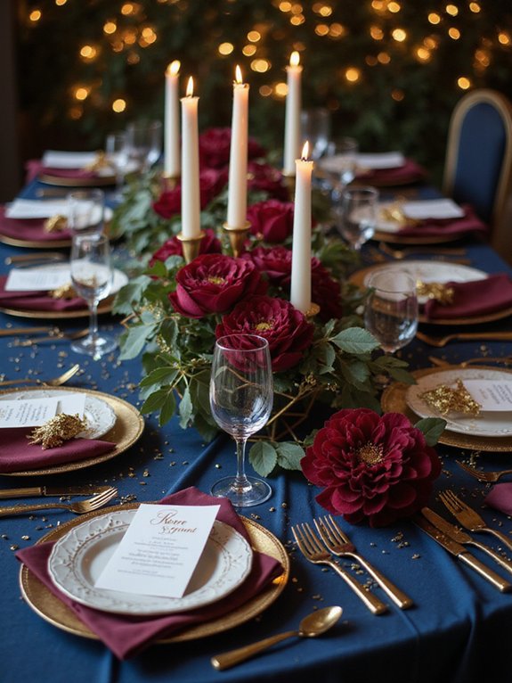 festive color palette choices