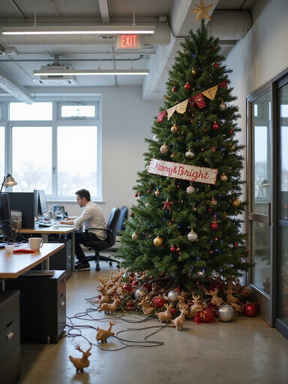 festive decorations without disruption