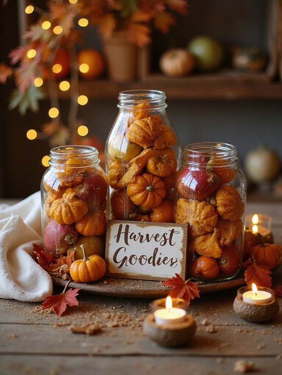 festive jars filled treats