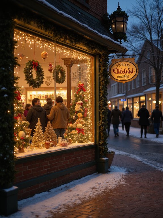 festive local business collaboration