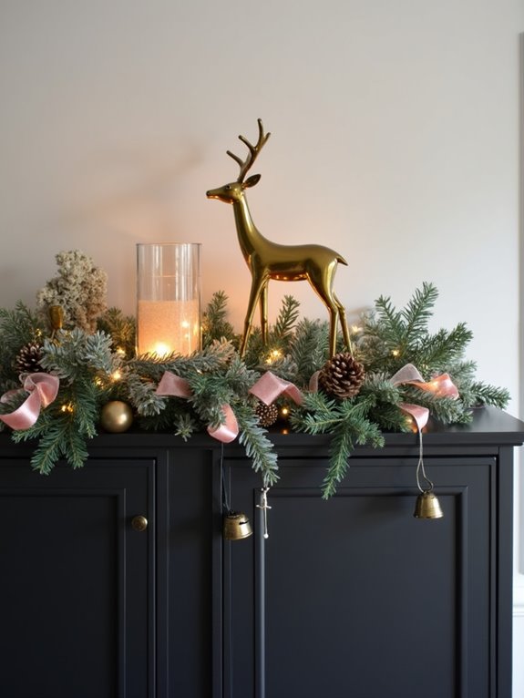 festive metallic home accents