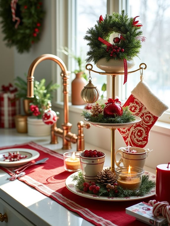 festive organization for counters