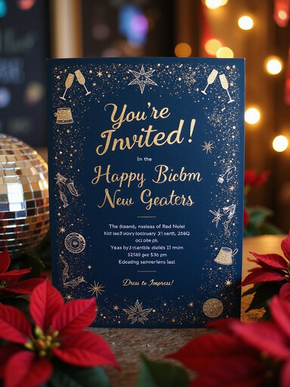 festive party invitation essentials