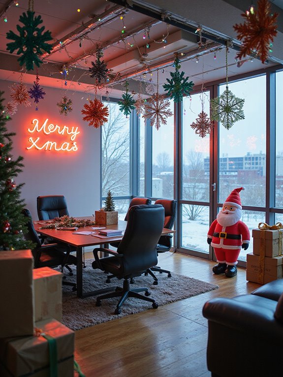 festive professional holiday messaging