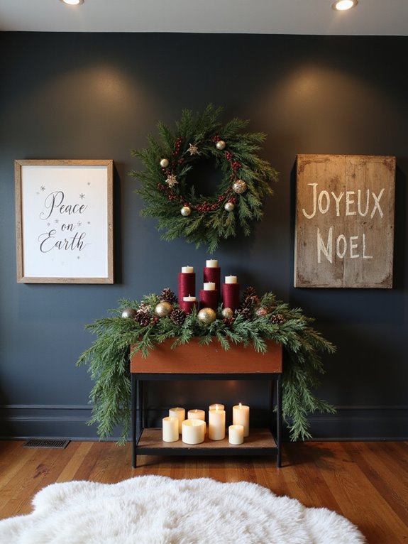 festive wall art decor