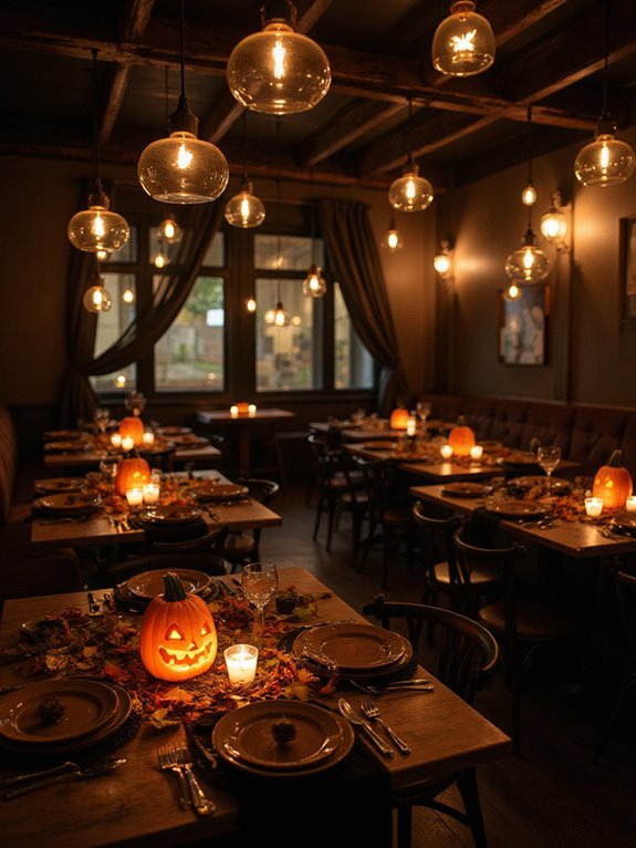 floating candles create enchantment