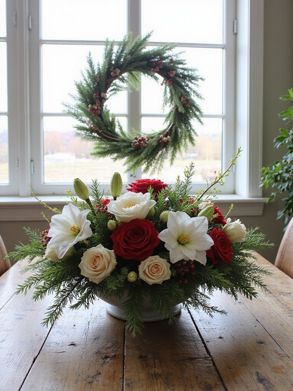 fragrant winter floral arrangements