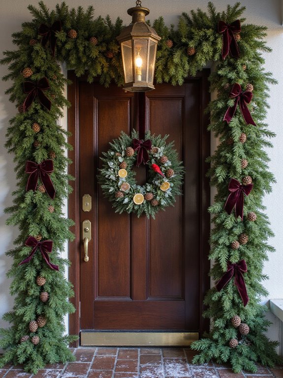 frosty fairyland entry decor